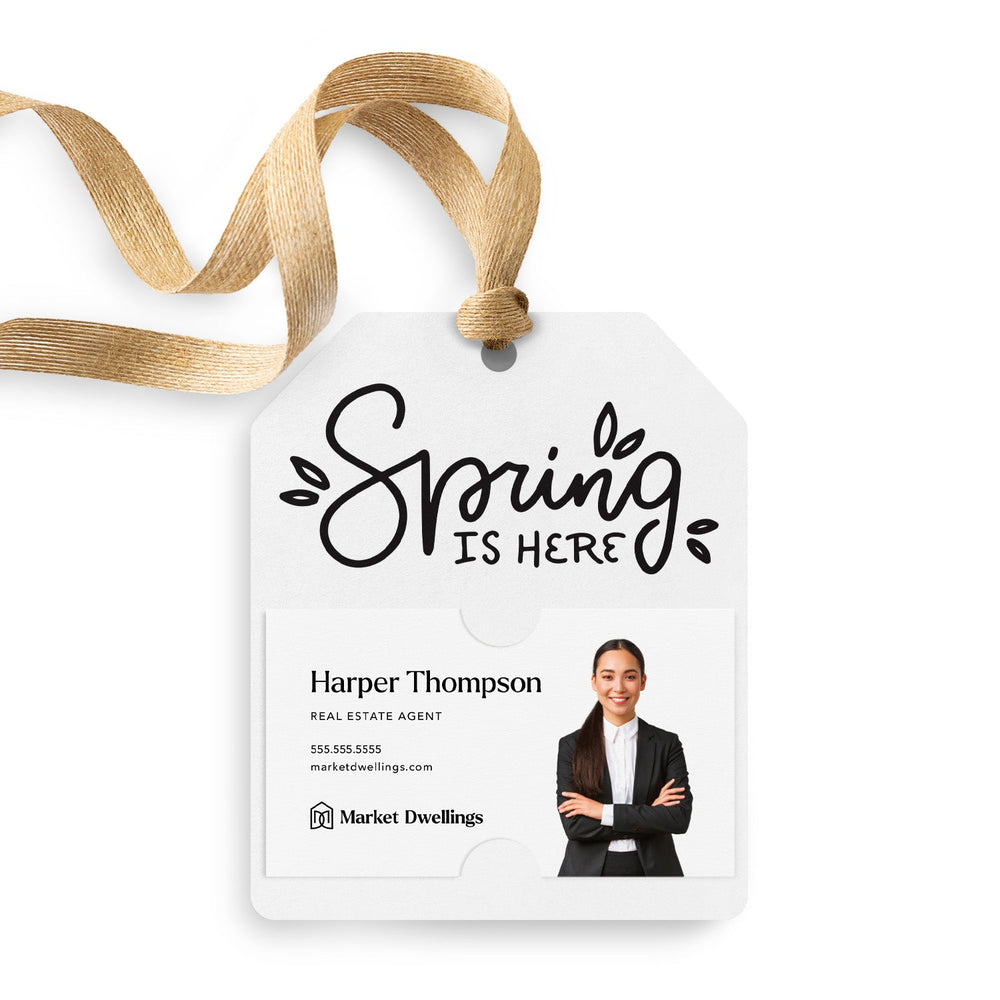 Spring is Here | Gift Tags Gift Tag Market Dwellings WHITE 12