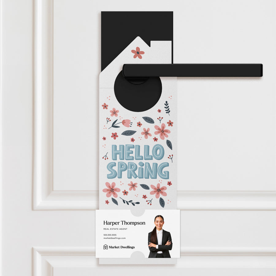 Spring Maintenance Checklist Door Hangers Door Hanger Market Dwellings