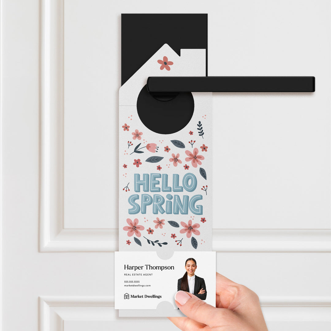 Spring Maintenance Checklist Door Hangers Door Hanger Market Dwellings