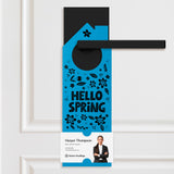 Hello Spring Door Hangers Season Door Hanger Market Dwellings