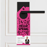 Hello Spring Door Hangers Season Door Hanger Market Dwellings
