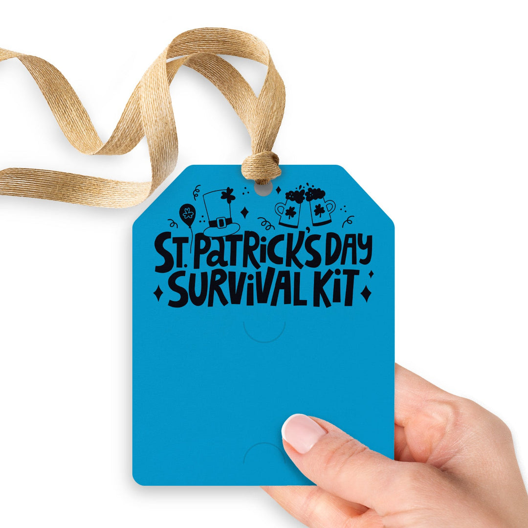 St. Patrick's Day Survival Kit | Gift Tags