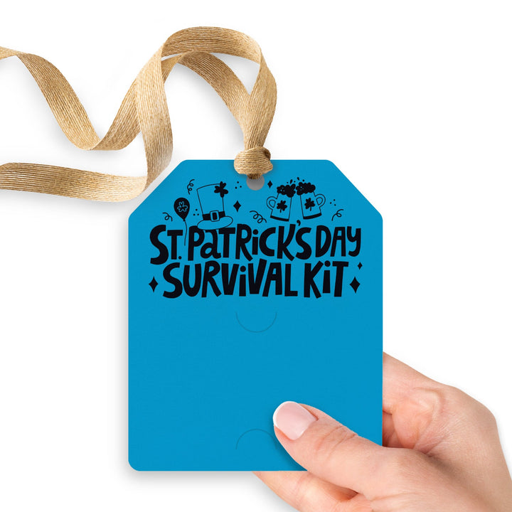 St. Patrick's Day Survival Kit | Gift Tags