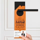 Irish I Was Your Real Estate Agent Door Hangers Door Hangers Holiday Door Hanger Market Dwellings