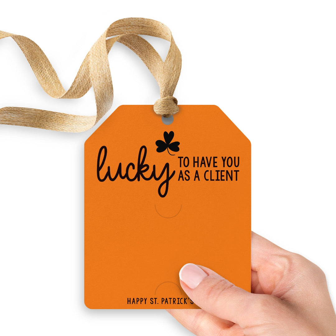 Lucky To Have You As A Client | Gift Tags