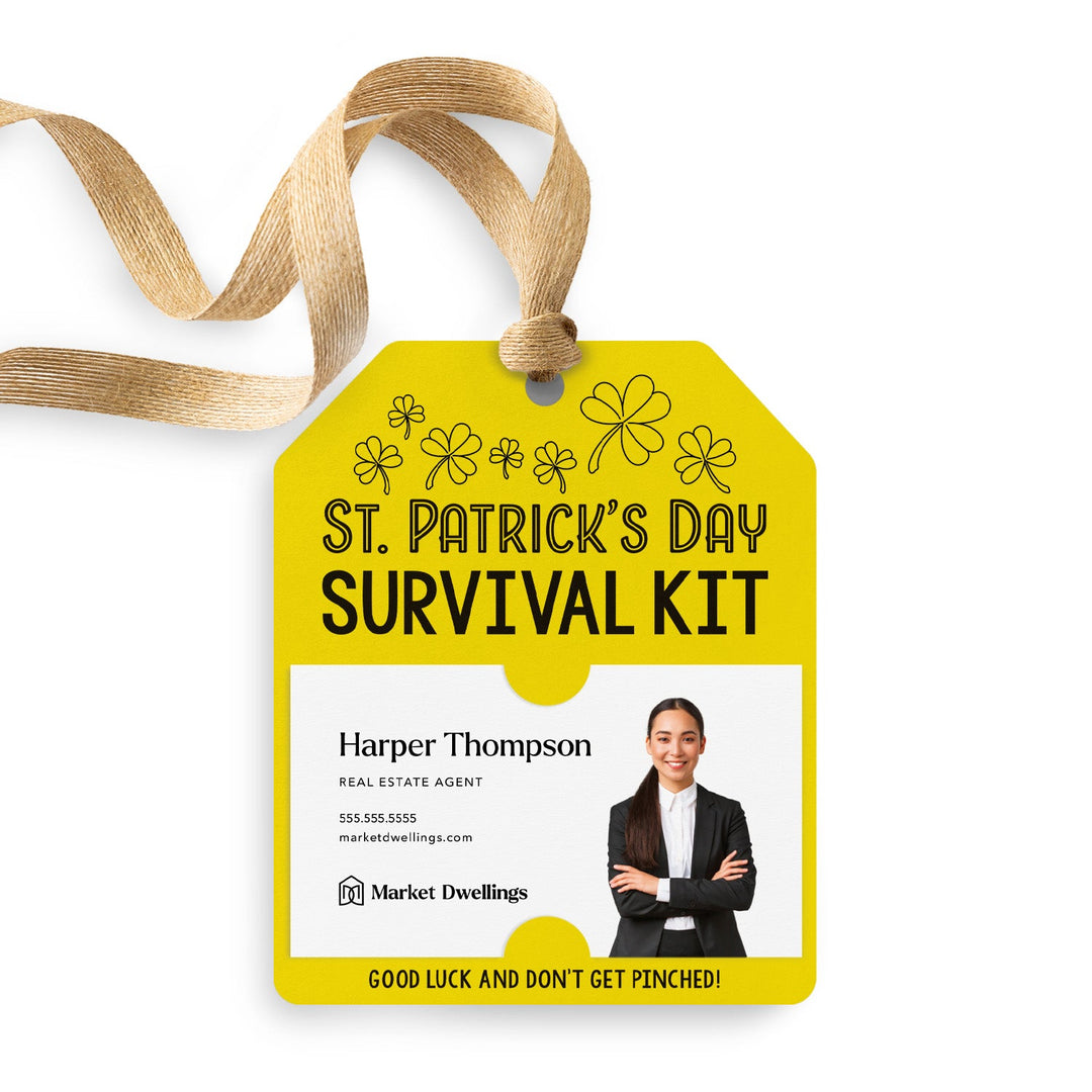 St. Patrick's Day Survival Kit | Gift Tags Gift Tag Market Dwellings LEMON