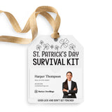 St. Patrick's Day Survival Kit | Gift Tags Gift Tag Market Dwellings WHITE 12