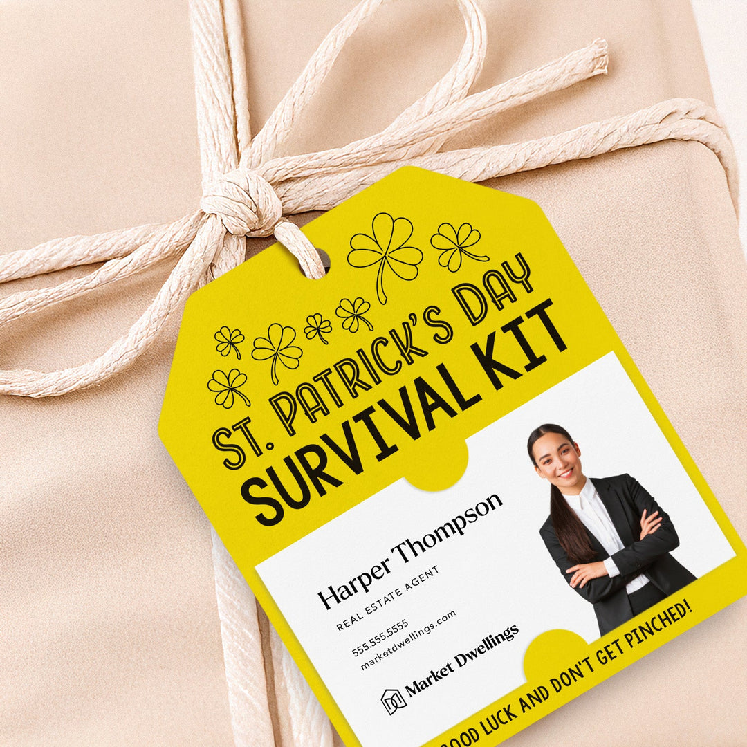 St. Patrick's Day Survival Kit | Gift Tags Gift Tag Market Dwellings