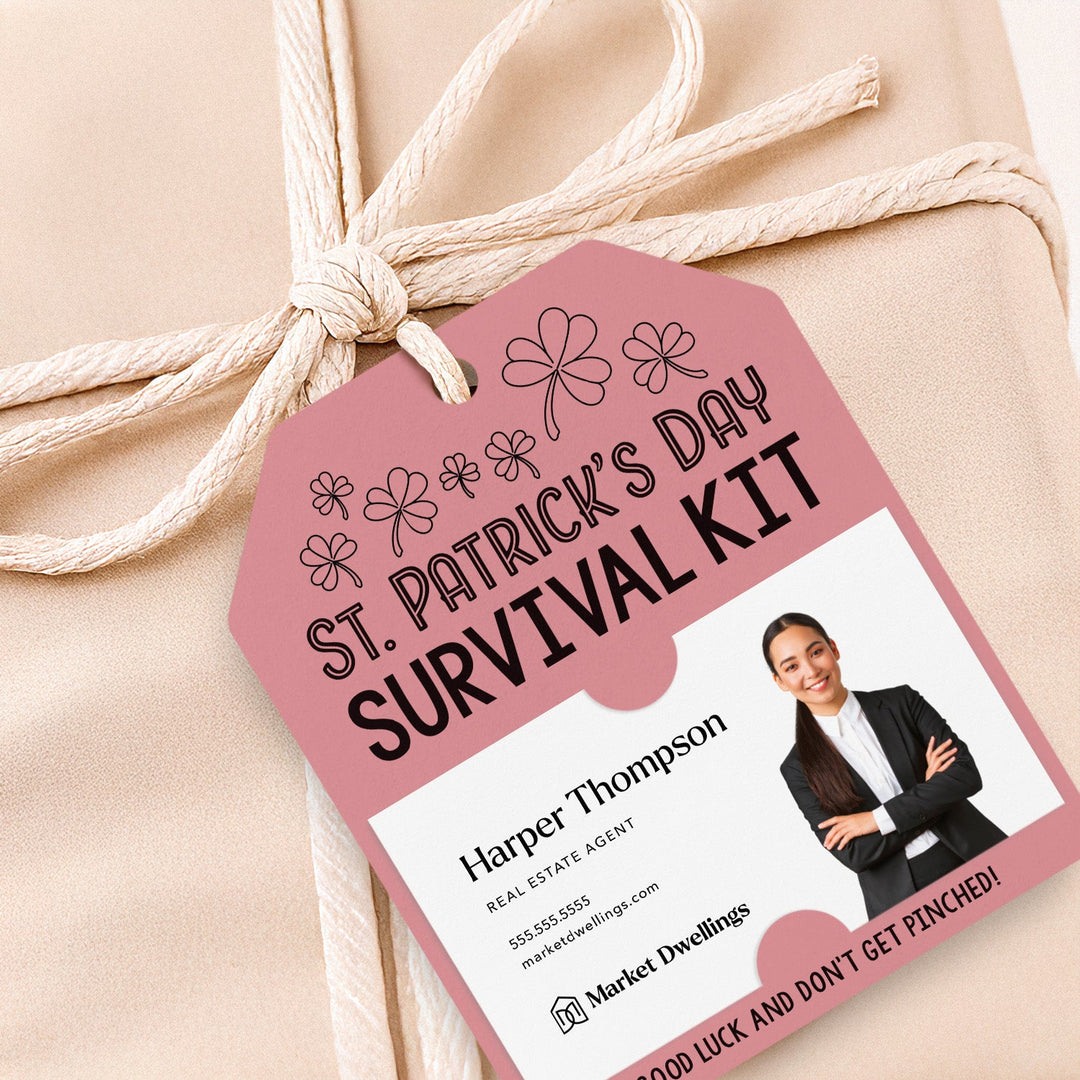 St. Patrick's Day Survival Kit | Gift Tags Gift Tag Market Dwellings