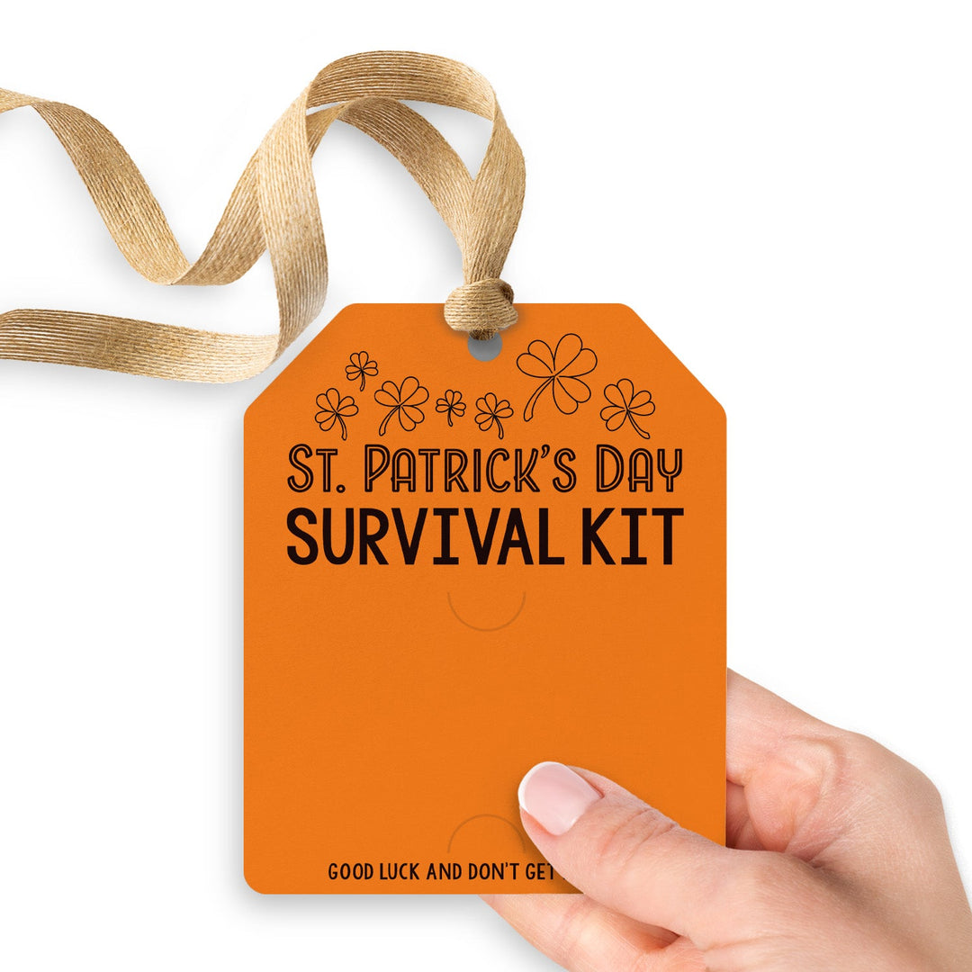 St. Patrick's Day Survival Kit | Gift Tags