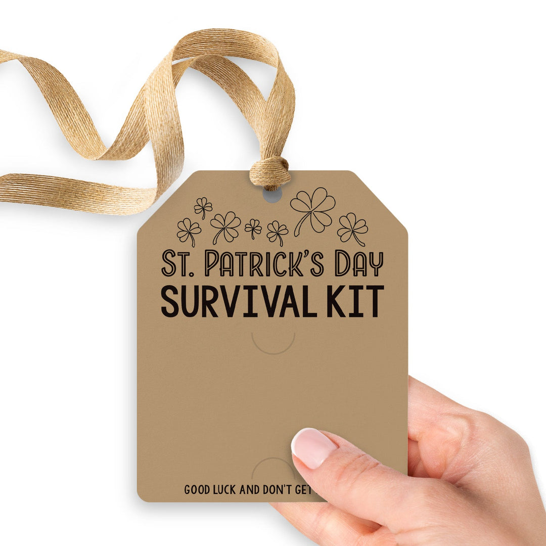 St. Patrick's Day Survival Kit | Gift Tags Gift Tag Market Dwellings