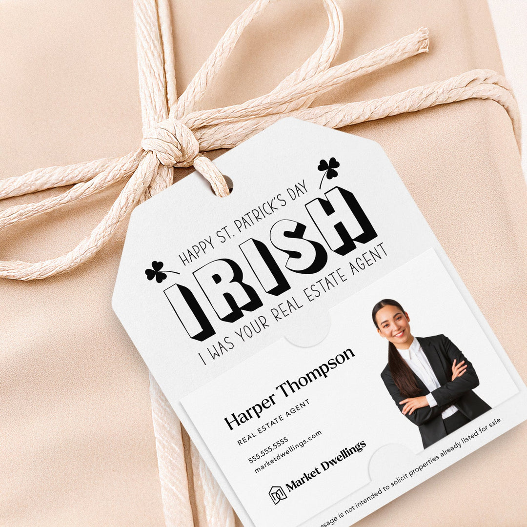 Irish I Was Your Real Estate Agent | Gift Tags