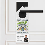 Don't Rely on Luck to Find Your Dream Home Door Hangers Holiday Door Hanger Market Dwellings