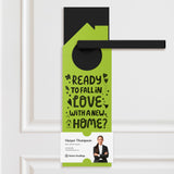 Ready to Fall in Love with a New Home? Door Hangers Holiday Door Hanger Market Dwellings