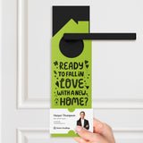 Ready to Fall in Love with a New Home? Door Hangers Holiday Door Hanger Market Dwellings