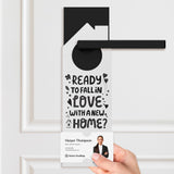 Ready to Fall in Love with a New Home? Door Hangers Holiday Door Hanger Market Dwellings