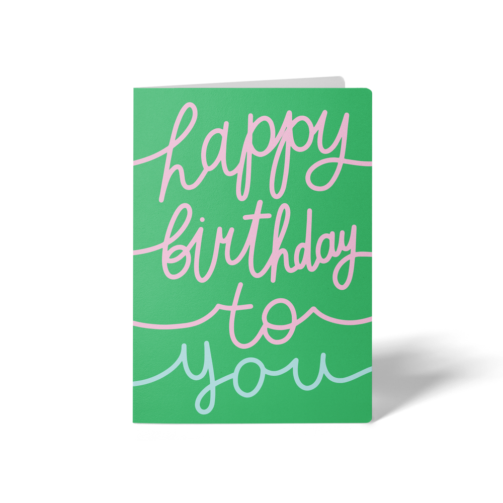 Happy Birthday To You | Greeting Cards with Envelopes Greeting Card Market Dwellings
