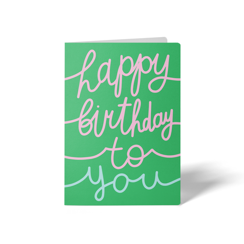 Happy Birthday To You | Greeting Cards with Envelopes Greeting Card Market Dwellings