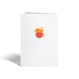 Coffee And Your Referrals Keep My Business Running | Greeting Cards with Envelopes Greeting Card Market Dwellings