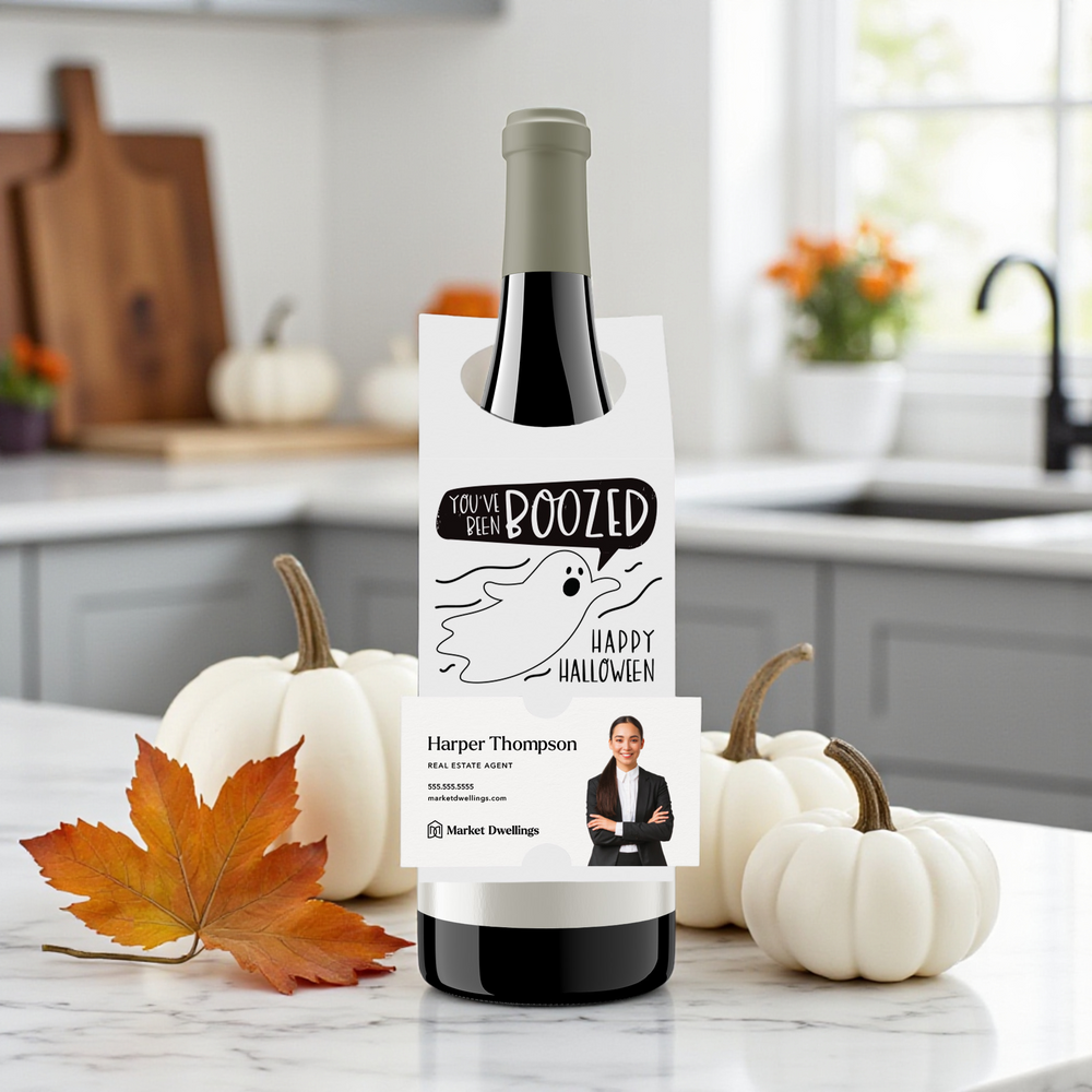 You've Been Boozed | Bottle Hang Tags Bottle Tag Market Dwellings