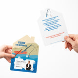 Fishin' For Referrals | Summer | Real Estate Mailers with Envelopes Mailer Market Dwellings