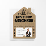 Hey There Neighbor | Real Estate Mailers with Envelopes Mailer Market Dwellings KRAFT 10