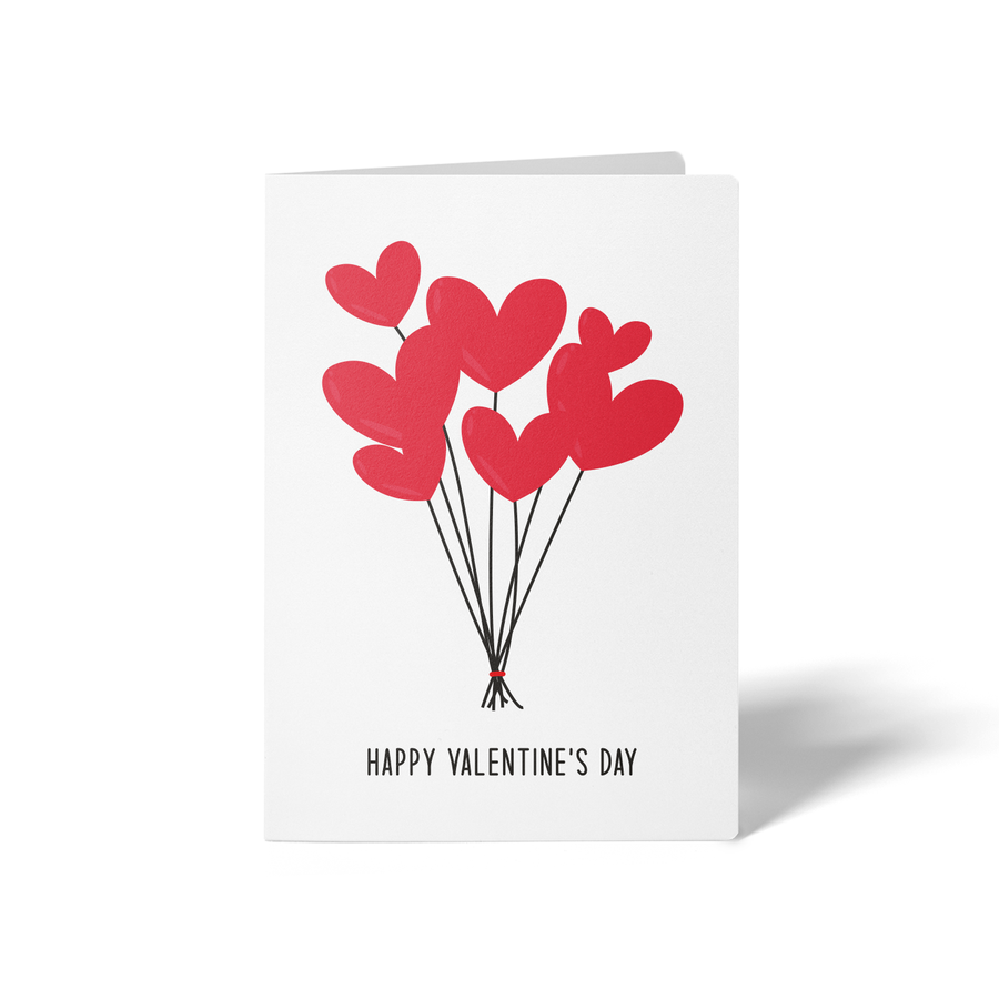 Set of Happy Valentine's Day Greeting Cards | Envelopes Included Greeting Card Market Dwellings