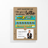I Like You A LOTTO | Lotto Mailers with Envelopes Mailer Market Dwellings KRAFT 10