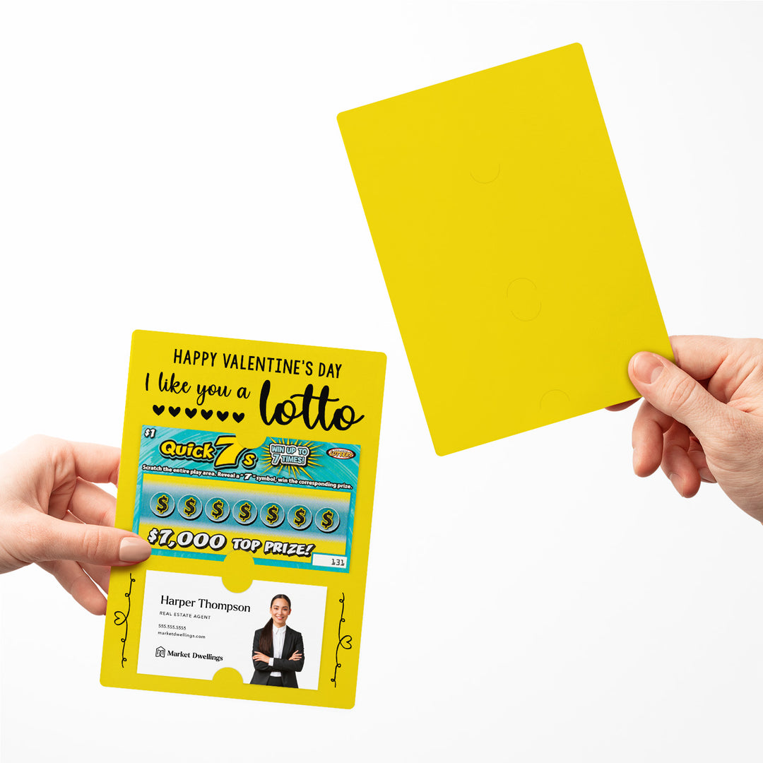 Set of I Like You A LOTTO Mailers | Envelopes Included Mailer Market Dwellings