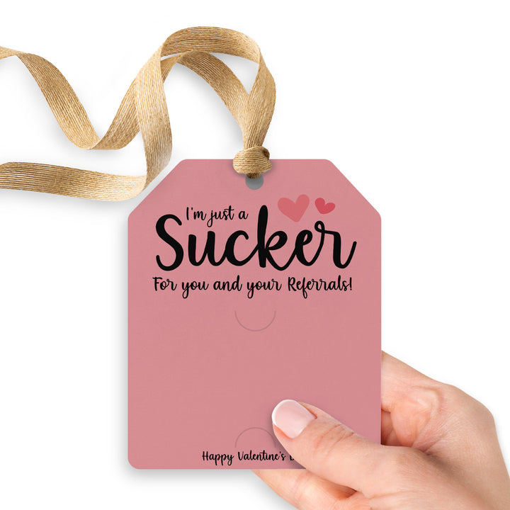 I'm Just a Sucker for You and Your Referrals | Gift Tags Gift Tag Market Dwellings