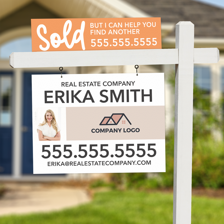 Sold But I Can Help You Find Another Real Estate Sign Rider | DSR-2