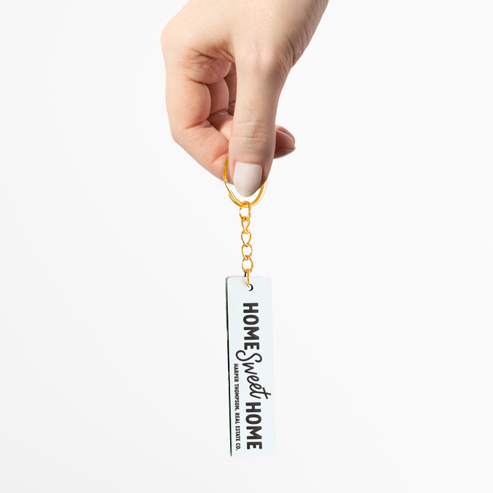 Customizable Home Sweet Home Keychains