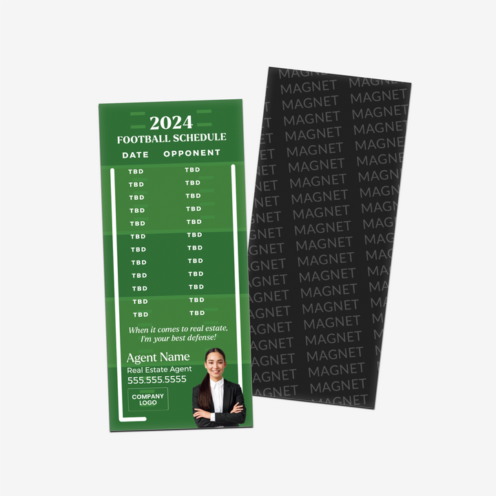 Design Your Own Football Schedule Magnets Magnet Market Dwellings   