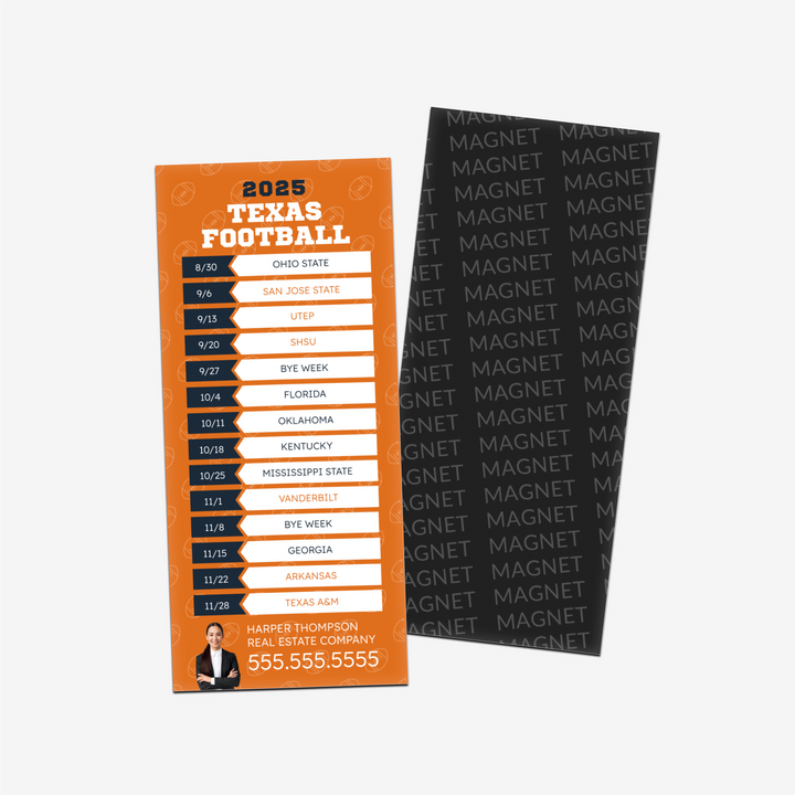 2025 College Football Schedule Magnets Magnet Market Dwellings