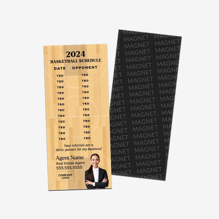 Design Your Own Basketball Schedule Magnets Magnet Market Dwellings   