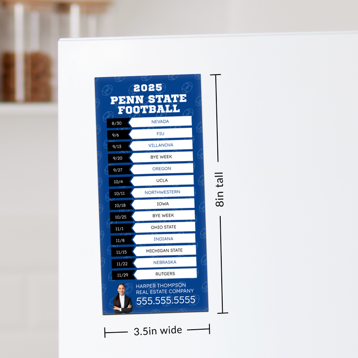 2025 College Football Schedule Magnets Magnet Market Dwellings