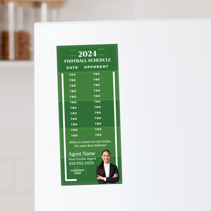 Design Your Own Football Schedule Magnets Magnet Market Dwellings   