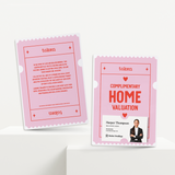 Complimentary Home Valuation Token | Real Estate Notecards with Envelopes Mailer Market Dwellings