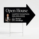 Directional Arrow Yard Sign