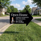 Directional Arrow Yard Sign