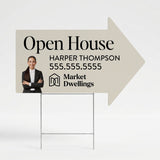 Directional Arrow Yard Sign