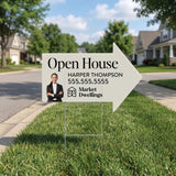 Directional Arrow Yard Sign