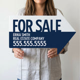 For Sale Directional Arrow Yard Sign