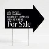 Directional Arrow Yard Sign
