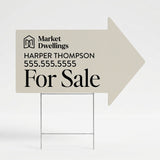 Directional Arrow Yard Sign