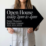 Open House Arrow Yard Sign