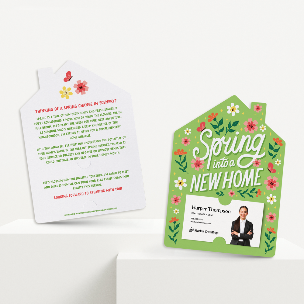 Set of Spring Into A New Home | Mailers | Envelopes Included | M262-M001 Mailer Market Dwellings   