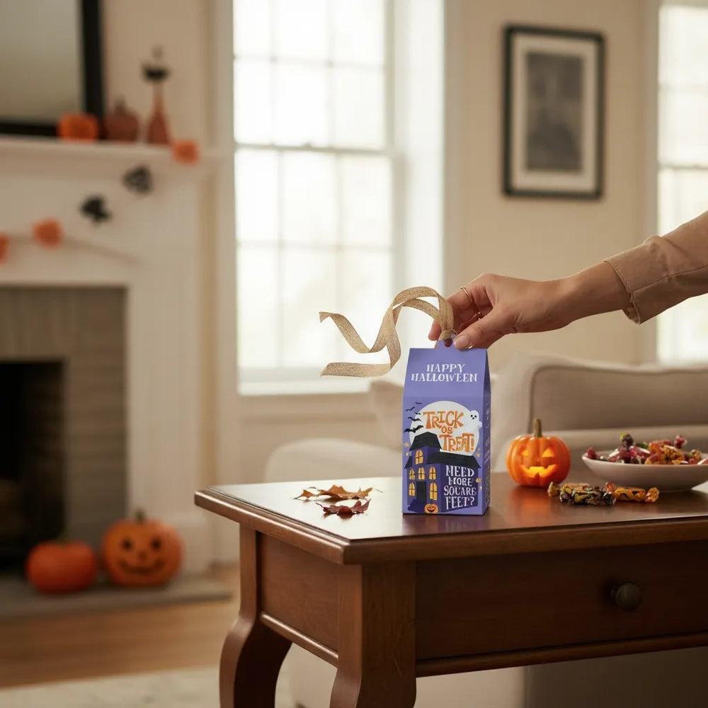 Trick or Treat! Need More Square Feet? Pop By Box | Real Estate | 70-BX1 Holiday Pop By Box Market Dwellings