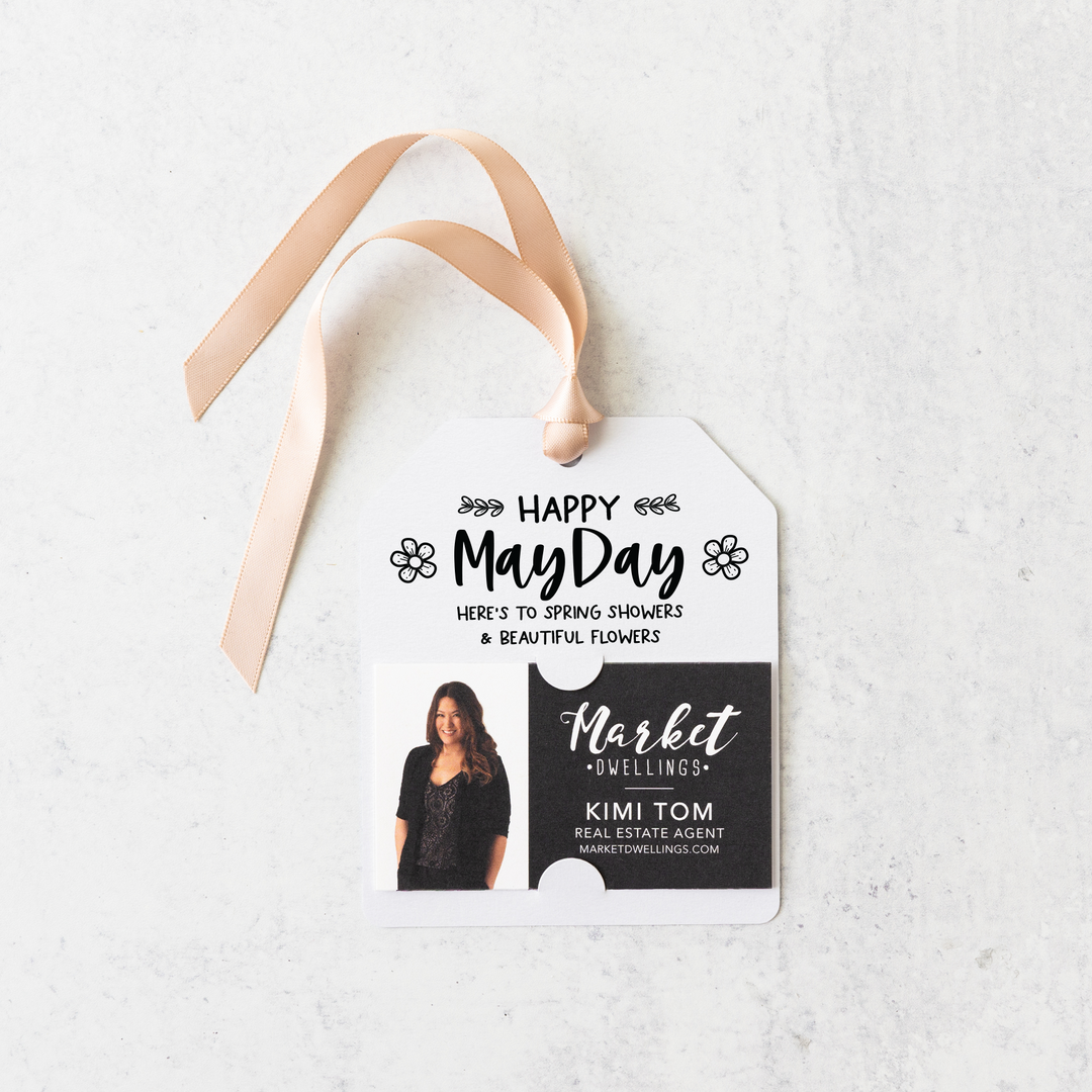 Happy May Day | Pop By Gift Tags | 62-GT001 Gift Tag Market Dwellings   