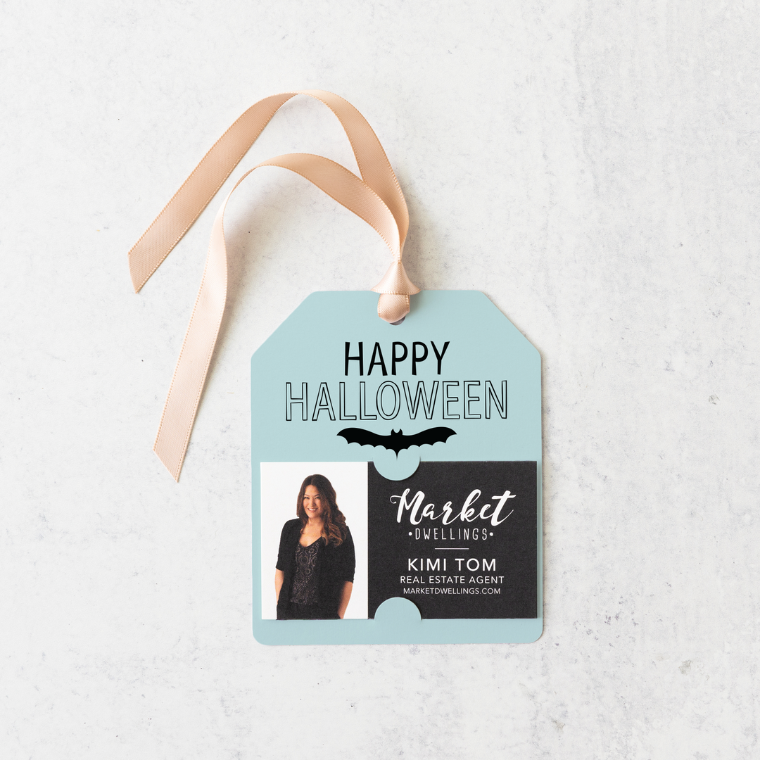 Happy Halloween | Halloween Pop By Gift Tags | 33-GT001 Gift Tag Market Dwellings   